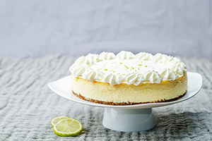 Receta de tarta de galletas con limón