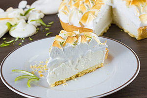 Receta de tarta de galletas con nata